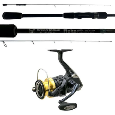 Shimano Spheros SW SPC3000HGSW Inshore / OTI Fluke Master Combo