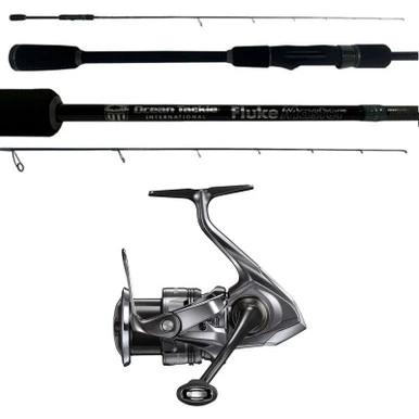 Shimano TwinPower FE TP2500FE / OTI Fluke Master Combo