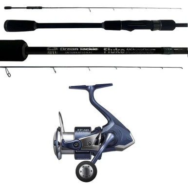 Shimano Twin Power XD FA TPXDC3000XGFA / OTI Fluke Master Combo