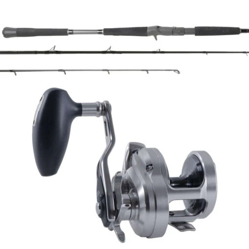 Shimano Ocea Jigger OCEAJG1500HG / OTI-PBI701MHFA Pitch Black Combo