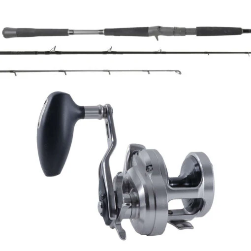 Shimano Ocea Jigger OCEAJG1500PG / OTI-PBI701MHFA Pitch Black Combo