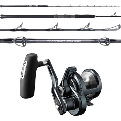 Shimano Ocea Jigger LD OCEAJGLD2500HG / OTI Fathom Blade OTI-FB510300A Conventional Jigging Combo