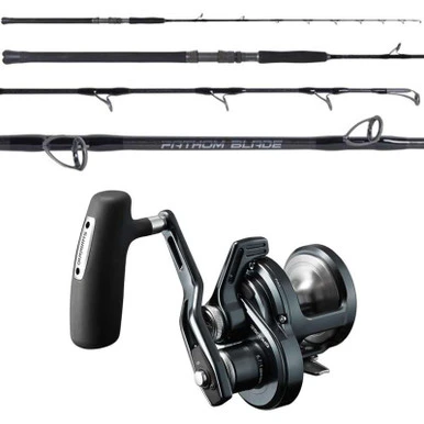 Shimano Ocea Jigger LD OCEAJGLD2500MG / OTI Fathom Blade OTI-FB510300A Conventional Jigging Combo