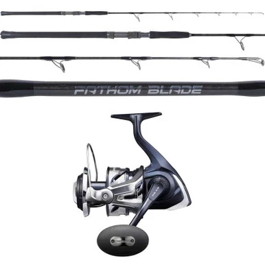Shimano TwinPower SW C TPSW10000PGC / OTI Fathom Blade FB510300S Spinning Jigging Combo