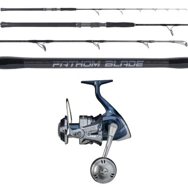 Shimano TwinPower SW C TPSW8000HGC / OTI Fathom Blade FB510300S Spinning Jigging Combo