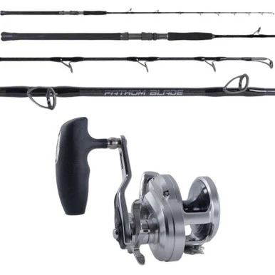Shimano Ocea Jigger OCEAJG2000NRHG / OTI Fathom Blade OTI-FB60200A Conventional Jigging Combo