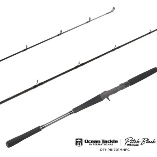 Shimano Talica TAC10 Lever Drag / OTI-PBI701MHFC Pitch Black In. Combo -Shimano Shop ocean tackle international tac10 oti pbi701mhfc pitch black conventional combo 83382.1733258996