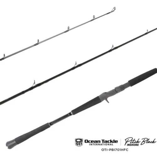 Shimano Talica TAC8 Lever Drag / OTI-PBI701HFC Pitch Black Insh. Combo -Shimano Shop ocean tackle international tac8 oti pbi701hfc pitch black conventional combo 26565.1733259002