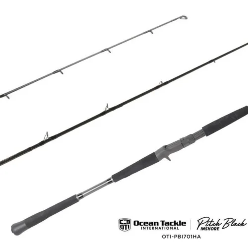 Shimano Tranx TRX400A / OTI-PBI701HFA Pitch Black Inshore Combo -Shimano Shop ocean tackle international trx400a oti pbi701hfa pitch black conventional combo 95937.1733259090