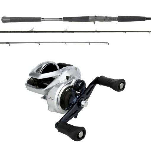 Shimano Tranx TRX401A / OTI-PBI701HFA Pitch Black Inshore Combo