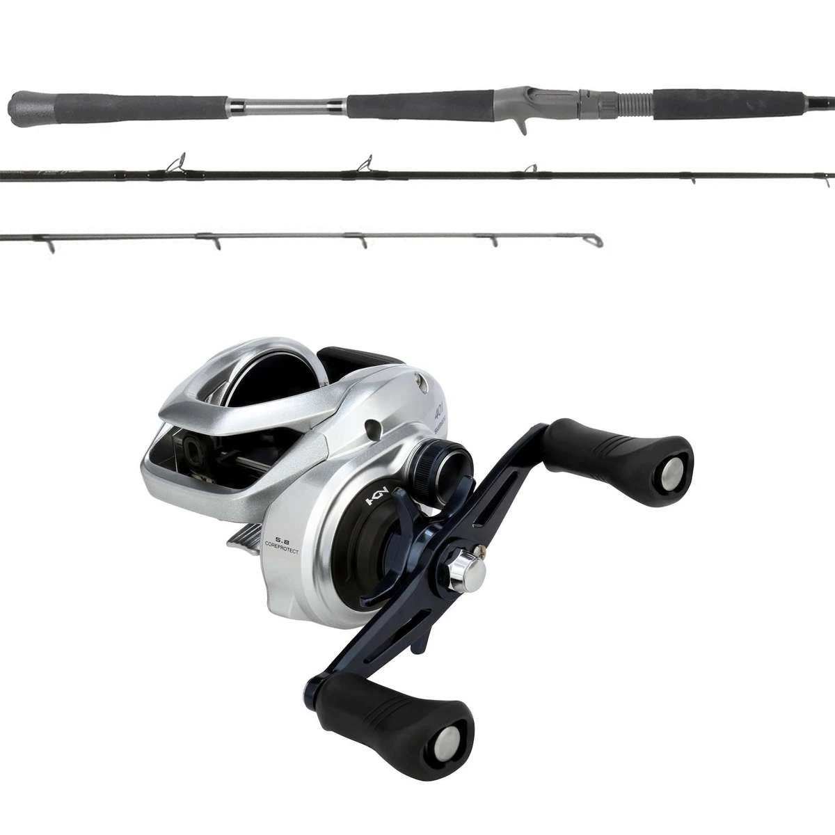 Shimano Tranx TRX401A / OTI-PBI701HFA Pitch Black Inshore Combo 3 Shimano Tranx TRX401A / OTI-PBI701HFA Pitch Black Inshore Combo