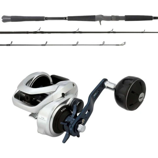 Shimano Tranx TRX401AHG / OTI-PBI701HFC Pitch Black Inshore Combo