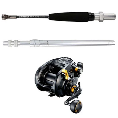 Shimano Terez TZBWKTEA / Beastmaster BM9000B BW BFC Kite Combo - Aftco UB2-SLV Butt