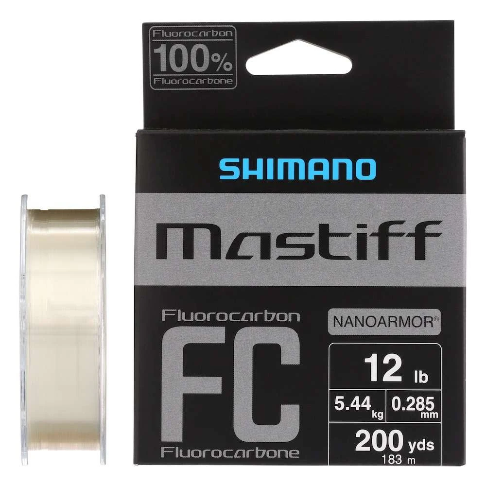 Shimano Mastiff FC Fluorocarbon Line 3 Shimano Mastiff FC Fluorocarbon Line