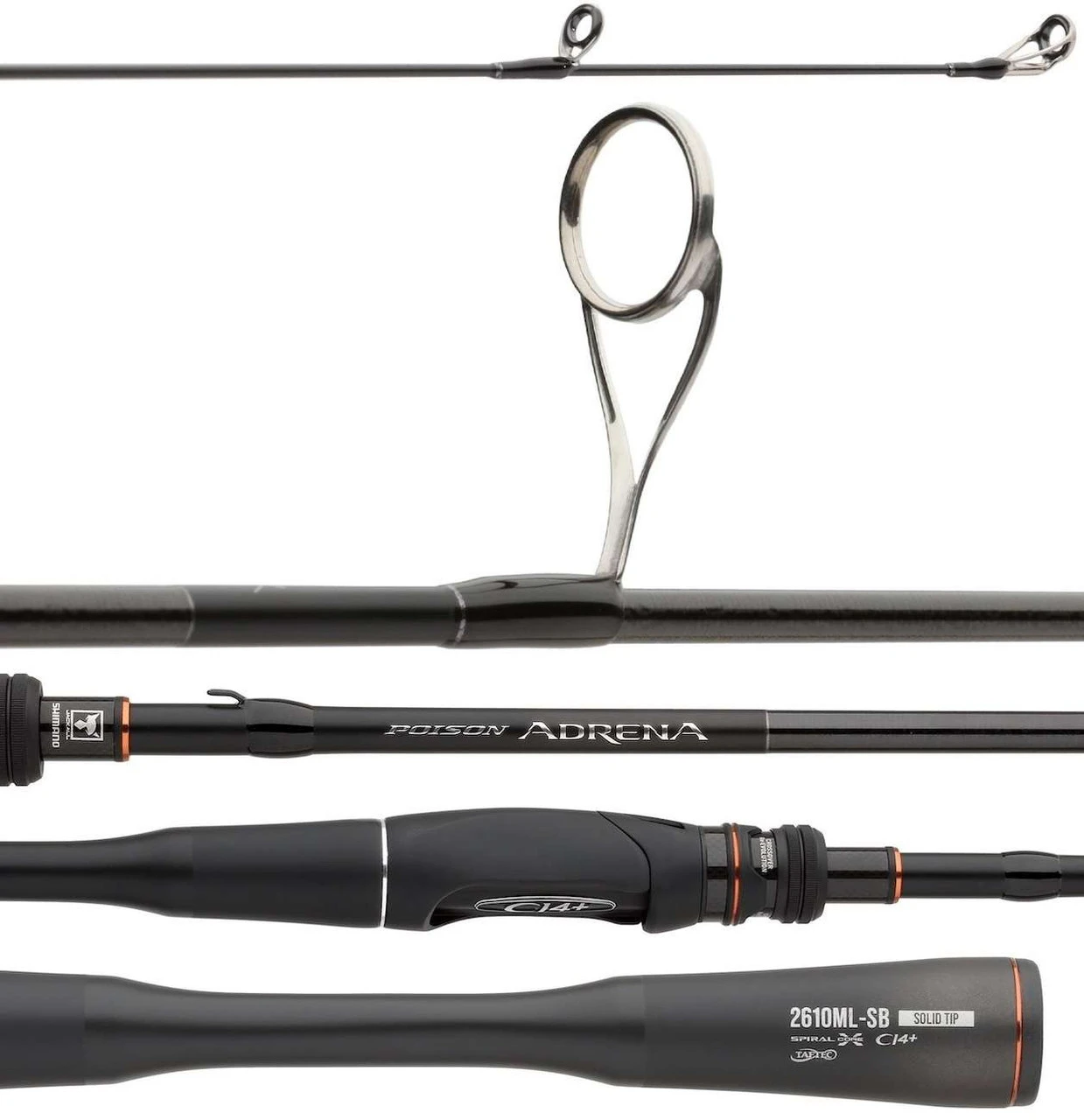 Shimano Poison Adrena B Spinning Rods 3 Shimano Poison Adrena B Spinning Rods