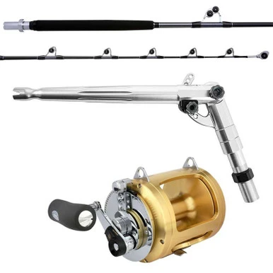 Shimano Terez TZBW83XHFRUBA / Tiagra TI80WA BW Full Roller Standup Combo - T 10X #4 SLV