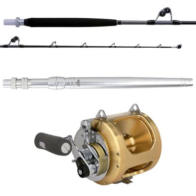 Shimano Terez TZBWC67MHUBA / Tiagra TI30A BW Roller Stripper Standup Combo - UB2-SLV