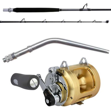 Shimano Terez TZBWHS68HA / Tiagra TI50A BW High Speed Trolling Standup Combo - UBC2-SLV