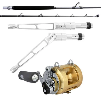 Shimano Terez TZBWHS68HA / Tiagra TI50A BW High Speed Trolling Standup Combo - WT2L-S