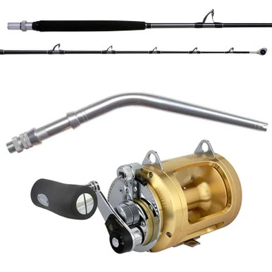 Shimano Terez TZBWHS68HA / Tiagra TI50WA BW High Speed Trolling Standup Combo - UBC2-SLV
