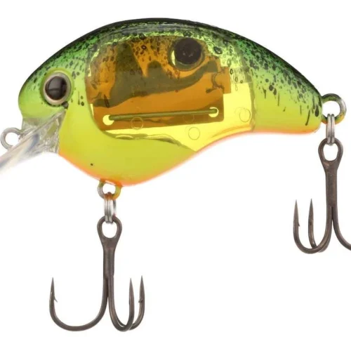 Shimano World Rush Square Bill Crankbait - Green Chart Splatter