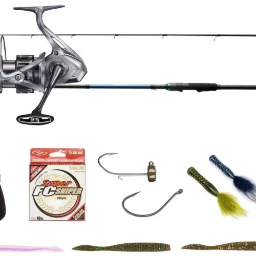 TackleDirect Finesse Tackle Kit W/ Shimano SLX Spinning Combo