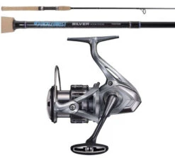 Shimano Nasci FC NASC3000HGFC / Silver Hook TDSS702M Travel Combo