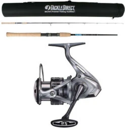 Shimano Nasci FC NAS4000XGFC / Silver Hook TDSSTS703MH Travel Combo