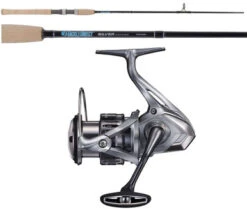 Shimano Nasci FC NASC5000XGFC / Silver Hook TDSS702MH Travel Combo