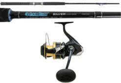 Shimano TackleDirect SPSW6000HGA/TDSBS701MH Silver Hook Boat Spinning Combo