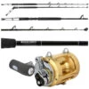 Shimano Tiagra 50WLRSA / Platinum Hook TDPS645080WTSIN-TERM Combo -Shimano Shop tackledirect tdps645080wtsin terminator ti50wlrsa platinum hook w win tip standup combo 70629.1714146770