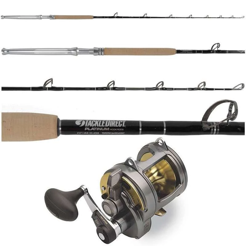 Shimano Tyrnos 20II / Platinum Hook TDPSTSC662040SIC Billfish Combo 3 Shimano Tyrnos 20II / Platinum Hook TDPSTSC662040SIC Billfish Combo