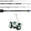 Shimano Saragosa SRG5000SWAXG / TackleDirect TDSSJ561M Silver Hook Jigging Combo -Shimano Shop tackledirect tdssj561m srg5000swaxg silver hook offshore jigging spinning combo 62702.1729094488.386.513