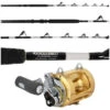 Shimano Tiagra 50WLRSA / TackleDirect TDTS605080 Combo -Shimano Shop tackledirect tdts605080 ti50wlrsa platinum hook tuna stick standup combo 27096.1714401696.386.513